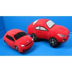 Chewbaru Subaru Impreza 9" & Scion XD 6" Dog Toys Stuffed Plush Lot of 2